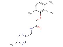 N-[(5-methylpyrazin-2-yl)methyl]-2-(2,3,6-trimethylphenoxy)acetamide