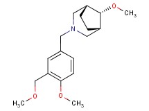 (8-syn)-8-methoxy-3-[4-methoxy-3-(methoxymethyl)benzyl]-3-azabicyclo[3.2.1]octane