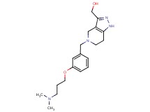 (5-{3-[3-(dimethylamino)propoxy]benzyl}-4,5,6,7-tetrahydro-1H-pyrazolo[4,3-c]pyridin-3-yl)methanol
