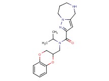 N-(2,3-dihydro-1,4-benzodioxin-2-ylmethyl)-N-isopropyl-5,6,7,8-tetrahydro-4H-pyrazolo[1,5-a][1,4]diazepine-2-carboxamide