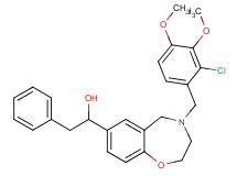 1-[4-(2-chloro-3,4-dimethoxybenzyl)-2,3,4,5-tetrahydro-1,4-benzoxazepin-7-yl]-2-phenylethanol
