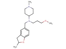 N-(3-methoxypropyl)-1-methyl-N-[(2-methyl-2,3-dihydro-1-benzofuran-5-yl)methyl]-4-piperidinamine
