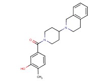 5-{[4-(3,4-dihydro-2(1H)-isoquinolinyl)-1-piperidinyl]carbonyl}-2-methylphenol