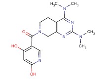 5-{[2,4-bis(dimethylamino)-5,8-dihydropyrido[3,4-d]pyrimidin-7(6H)-yl]carbonyl}pyridine-2,4-diol