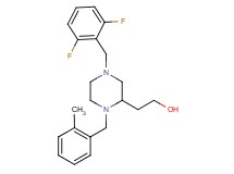 2-[4-(2,6-difluorobenzyl)-1-(2-methylbenzyl)-2-piperazinyl]ethanol