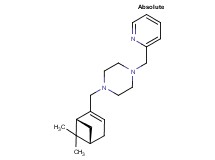 1-{[(1R,5S)-6,6-dimethylbicyclo[3.1.1]hept-2-en-2-yl]methyl}-4-(pyridin-2-ylmethyl)piperazine