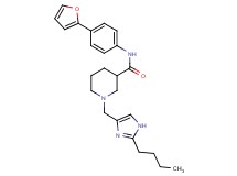 1-[(2-butyl-1H-imidazol-4-yl)methyl]-N-[4-(2-furyl)phenyl]-3-piperidinecarboxamide