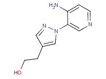 2-[1-(4-aminopyridin-3-yl)-1H-pyrazol-4-yl]ethanol