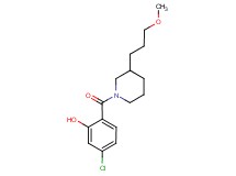 5-chloro-2-{[3-(3-methoxypropyl)-1-piperidinyl]carbonyl}phenol