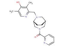 3,5-dimethyl-2-{[rel-(1R,5R)-3-(2-pyridinylcarbonyl)-3,6-diazabicyclo[3.2.2]non-6-yl]methyl}-4-pyridinol