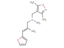 (2E)-N-[(3,5-dimethylisoxazol-4-yl)methyl]-3-(2-furyl)-N,2-dimethylprop-2-en-1-amine
