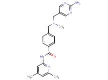 4-{[[(2-aminopyrimidin-5-yl)methyl](methyl)amino]methyl}-N-(4,6-dimethylpyridin-2-yl)benzamide