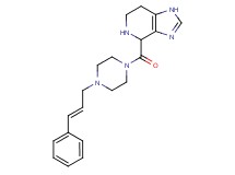 4-({4-[(2E)-3-phenyl-2-propen-1-yl]-1-piperazinyl}carbonyl)-4,5,6,7-tetrahydro-1H-imidazo[4,5-c]pyridine dihydrochloride
