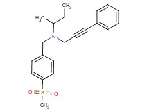 N-(sec-butyl)-N-[4-(methylsulfonyl)benzyl]-3-phenylprop-2-yn-1-amine