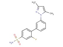 3'-(3,5-dimethyl-1H-pyrazol-1-yl)-2-fluorobiphenyl-4-sulfonamide