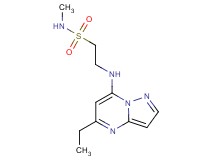 2-[(5-ethylpyrazolo[1,5-a]pyrimidin-7-yl)amino]-N-methylethanesulfonamide