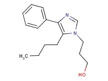 3-(5-butyl-4-phenyl-1H-imidazol-1-yl)propan-1-ol
