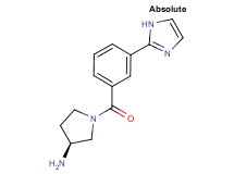 (3S)-1-[3-(1H-imidazol-2-yl)benzoyl]-3-pyrrolidinamine dihydrochloride