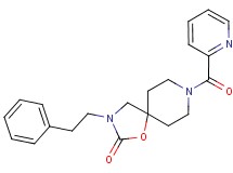 3-(2-phenylethyl)-8-(pyridin-2-ylcarbonyl)-1-oxa-3,8-diazaspiro[4.5]decan-2-one