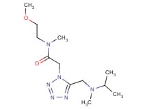 2-(5-{[isopropyl(methyl)amino]methyl}-1H-tetrazol-1-yl)-N-(2-methoxyethyl)-N-methylacetamide