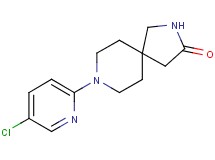 8-(5-chloropyridin-2-yl)-2,8-diazaspiro[4.5]decan-3-one