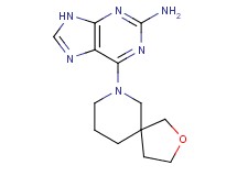 6-(2-oxa-7-azaspiro[4.5]dec-7-yl)-9H-purin-2-amine