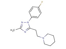 1-{2-[1-(4-fluorophenyl)-3-methyl-1H-1,2,4-triazol-5-yl]ethyl}piperidine