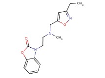 3-{2-[[(3-ethylisoxazol-5-yl)methyl](methyl)amino]ethyl}-1,3-benzoxazol-2(3H)-one