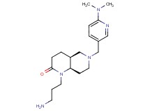 rel-(4aS,8aR)-1-(3-aminopropyl)-6-{[6-(dimethylamino)-3-pyridinyl]methyl}octahydro-1,6-naphthyridin-2(1H)-one dihydrochloride