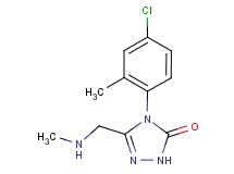 4-(4-chloro-2-methylphenyl)-5-[(methylamino)methyl]-2,4-dihydro-3H-1,2,4-triazol-3-one