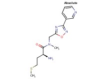 N~1~-methyl-N~1~-{[3-(3-pyridinyl)-1,2,4-oxadiazol-5-yl]methyl}-L-methioninamide hydrochloride