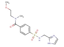 4-{[(1H-imidazol-2-ylmethyl)amino]sulfonyl}-N-(2-methoxyethyl)-N-methylbenzamide