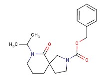 benzyl 7-isopropyl-6-oxo-2,7-diazaspiro[4.5]decane-2-carboxylate