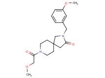 8-(methoxyacetyl)-2-(3-methoxybenzyl)-2,8-diazaspiro[4.5]decan-3-one