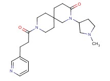2-(1-methylpyrrolidin-3-yl)-9-(3-pyridin-3-ylpropanoyl)-2,9-diazaspiro[5.5]undecan-3-one