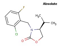 (4S)-3-(2-chloro-6-fluorobenzyl)-4-isopropyl-1,3-oxazolidin-2-one