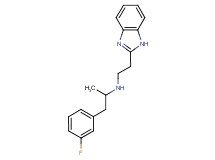 N-[2-(1H-benzimidazol-2-yl)ethyl]-1-(3-fluorophenyl)propan-2-amine
