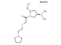 ((2S,4R)-4-(dimethylamino)-1-{[(2-pyrrolidin-1-ylethyl)thio]acetyl}pyrrolidin-2-yl)methanol