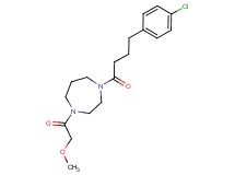 1-[4-(4-chlorophenyl)butanoyl]-4-(methoxyacetyl)-1,4-diazepane