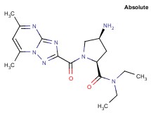(4S)-4-amino-1-[(5,7-dimethyl[1,2,4]triazolo[1,5-a]pyrimidin-2-yl)carbonyl]-N,N-diethyl-L-prolinamide