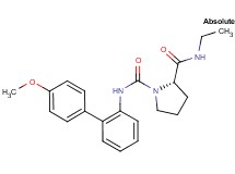 (2S)-N~2~-ethyl-N~1~-(4'-methoxybiphenyl-2-yl)pyrrolidine-1,2-dicarboxamide