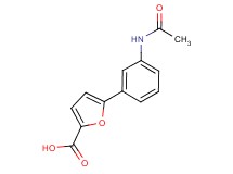 5-[3-(acetylamino)phenyl]-2-furoic acid