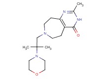 2-methyl-7-(2-methyl-2-morpholin-4-ylpropyl)-3,5,6,7,8,9-hexahydro-4H-pyrimido[4,5-d]azepin-4-one