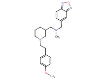 (2,1,3-benzoxadiazol-5-ylmethyl)({1-[2-(4-methoxyphenyl)ethyl]-3-piperidinyl}methyl)methylamine