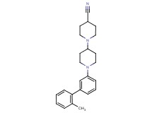 1'-(2'-methylbiphenyl-3-yl)-1,4'-bipiperidine-4-carbonitrile