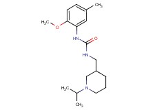 N-[(1-isopropylpiperidin-3-yl)methyl]-N'-(2-methoxy-5-methylphenyl)urea
