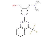 {(3R*,4R*)-4-[(dimethylamino)methyl]-1-[4-(trifluoromethyl)-5,6,7,8-tetrahydro-2-quinazolinyl]-3-pyrrolidinyl}methanol