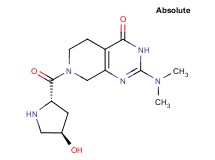 2-(dimethylamino)-7-[(4R)-4-hydroxy-L-prolyl]-5,6,7,8-tetrahydropyrido[3,4-d]pyrimidin-4(3H)-one