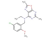 N-(5-chloro-2-methoxybenzyl)-N-ethyl-2,5-dimethyl[1,3]oxazolo[5,4-d]pyrimidin-7-amine