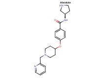 4-{[1-(2-pyridinylmethyl)-4-piperidinyl]oxy}-N-[(3R)-3-pyrrolidinyl]benzamide dihydrochloride